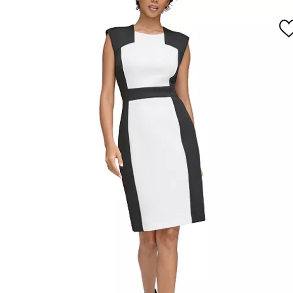 Calvin Klein Dresses & Skirts - NWT! CK Beautiful black and white dress